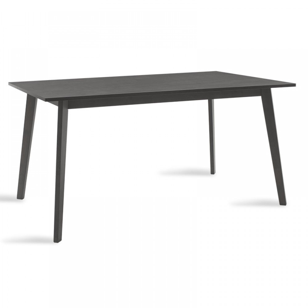 Τραπέζι Benson pakoworld MDF σε rustic grey απόχρωση 150x90x75εκ