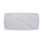 Τραπέζι Viano pakoworld sintered stone ανοιχτό γκρι-μαύρο 180x85x76εκ