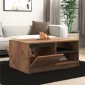 Τραπέζι σαλονιού Narli pakoworld σε sonoma απόχρωση 90x60x45εκ