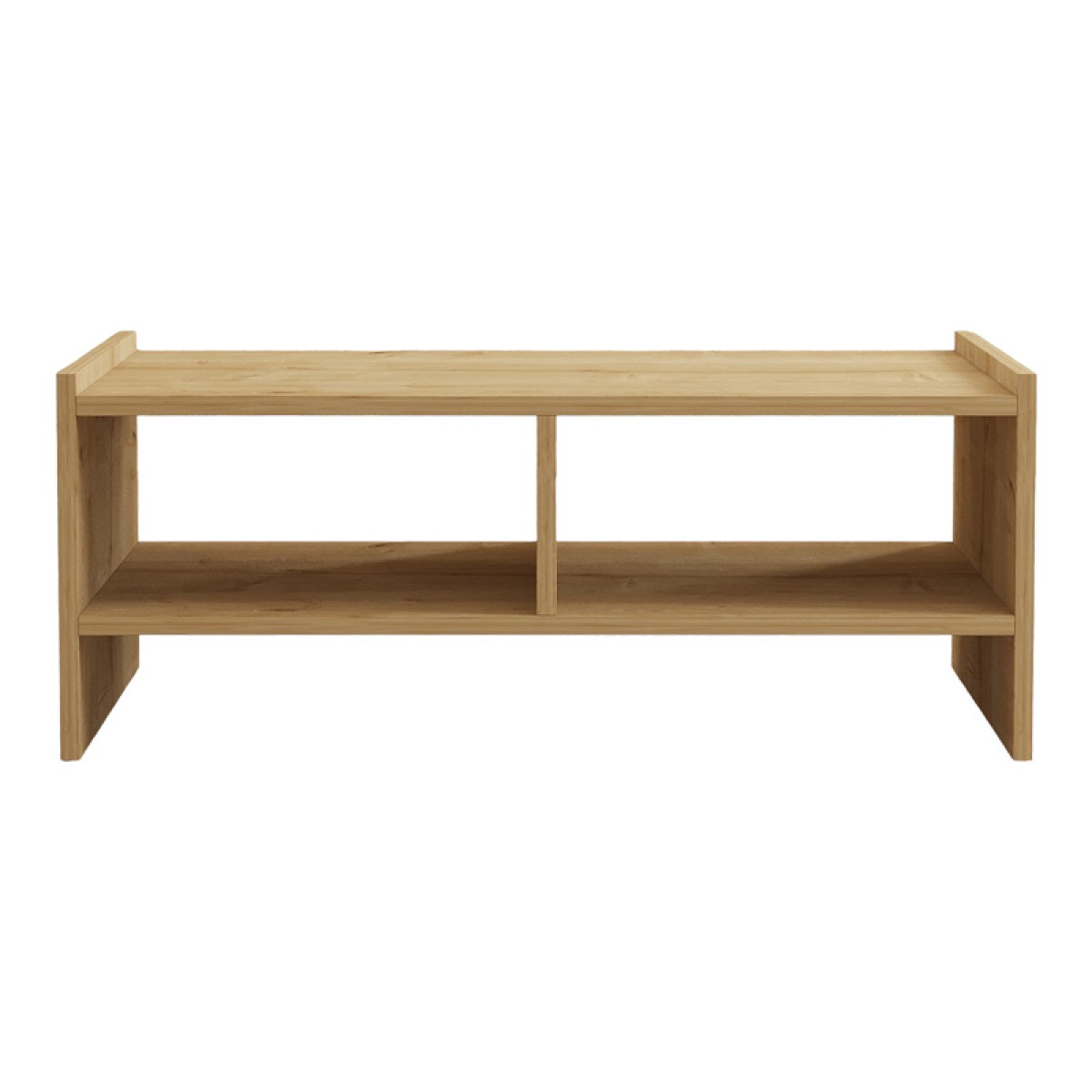 Τραπέζι σαλονιού Tiena pakoworld σε oak απόχρωση 90x50x35εκ