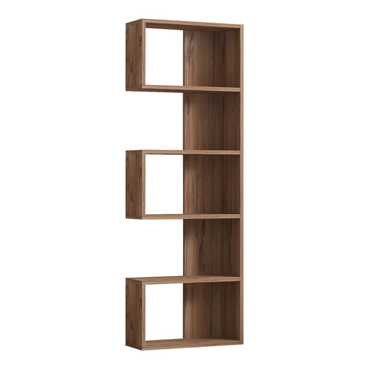 Βιβλιοθήκη Cascade pakoworld σε sonoma  απόχρωση 51.8x22x150εκ