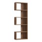 Βιβλιοθήκη Cascade pakoworld σε sonoma  απόχρωση 51.8x22x150εκ