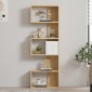 Βιβλιοθήκη Cascade pakoworld σε oak απόχρωση 51.8x22x150εκ