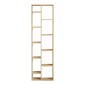 Βιβλιοθήκη Minicu pakoworld σε oak απόχρωση  44,4x19,6x150εκ