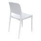 Καρέκλα Fenxy pakoworld pp σε λευκή απόχρωση 38x42x77εκ