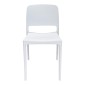 Καρέκλα Fenxy pakoworld pp σε λευκή απόχρωση 38x42x77εκ