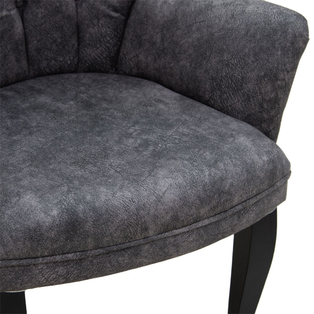 Πολυθρόνα Samara pakoworld ύφασμα γκρι antique 67x62x78εκ