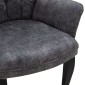 Πολυθρόνα Samara pakoworld ύφασμα γκρι antique 67x62x78εκ