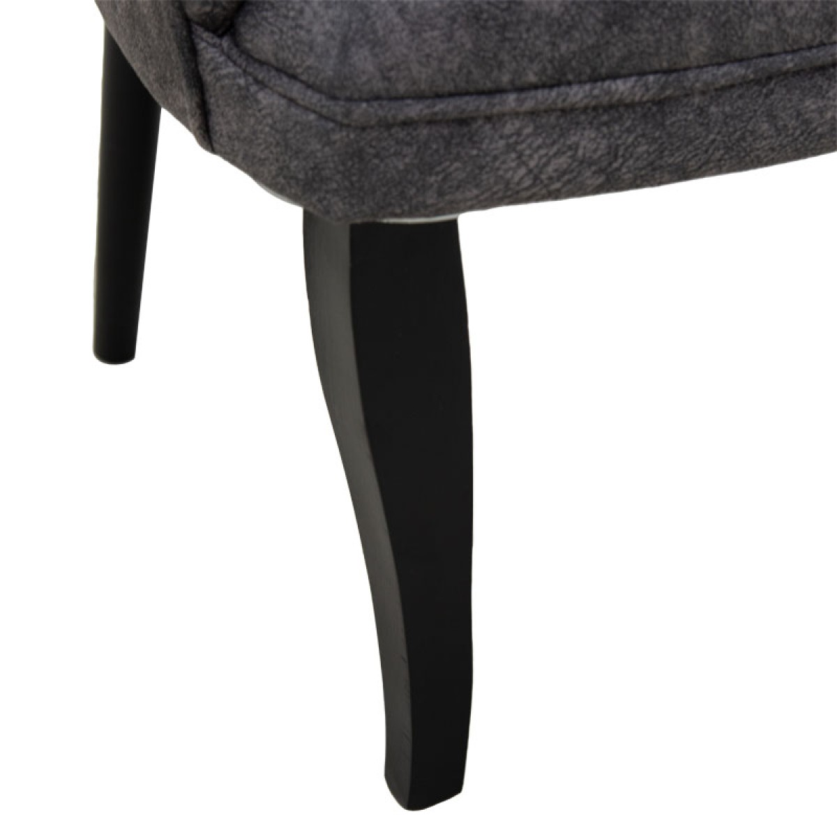 Καναπές Samara pakoworld 2θέσιος ύφασμα γκρι antique 130x64x78εκ