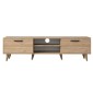 Έπιπλο τηλεόρασης Sabian pakoworld sonoma 180x35x48,5εκ