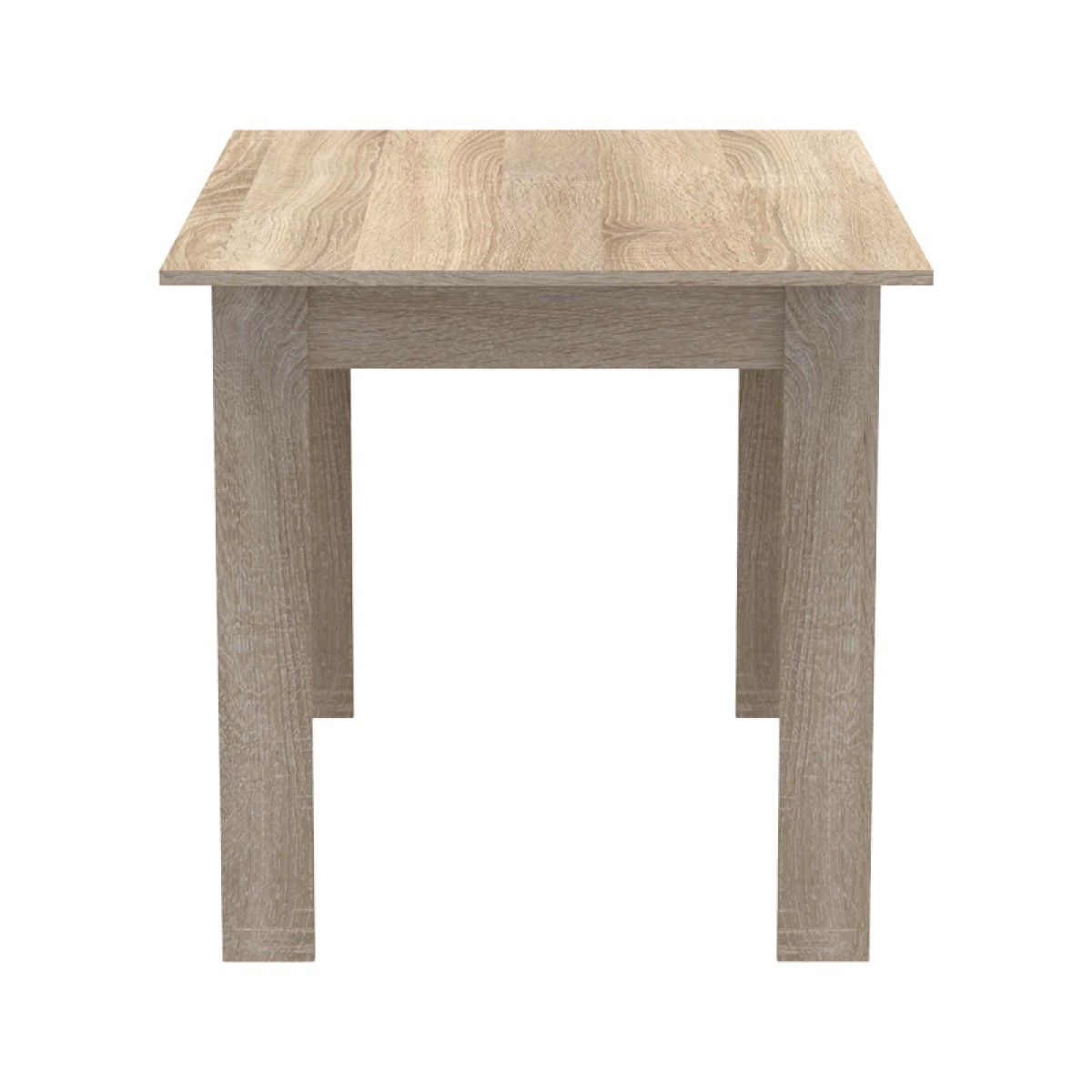 Τραπεζαρία Manka-Bella pakoworld σετ 5τεμ σε sonoma απόχρωση 110x80x70εκ