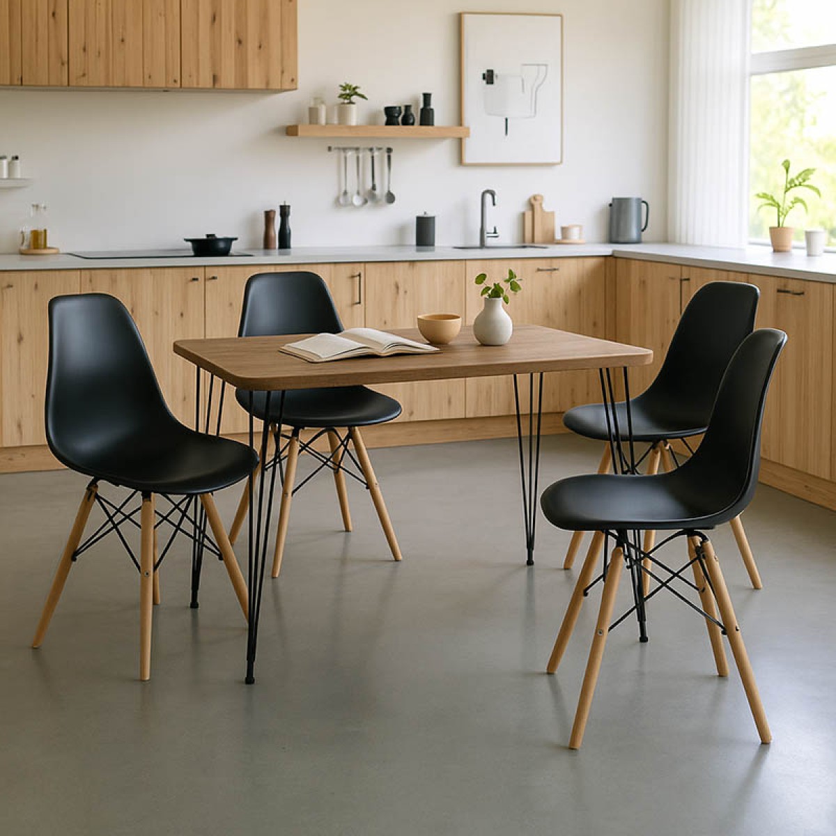 Φοιτητικό πακέτο επίπλων κουζίνας Nectar pakoworld σετ 5τεμ Φοιτητικό πακέτο επίπλων κουζίνας Nectar pakoworld σετ 5τεμ