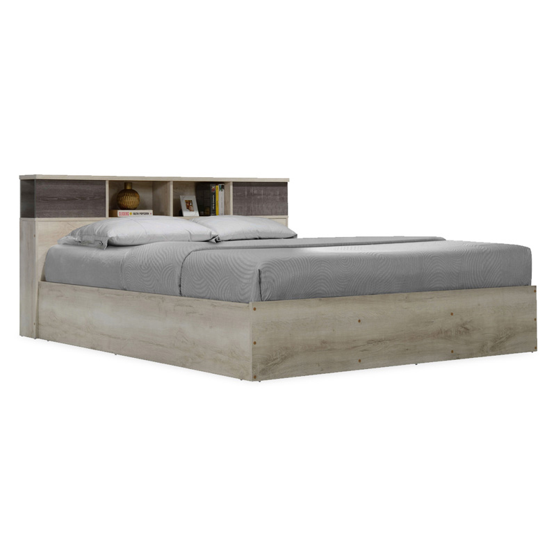 Σετ Κρεβατοκάμαρας Olympus Castillo Toro με Κρεβάτι 160x200εκ Σετ 3τεμ