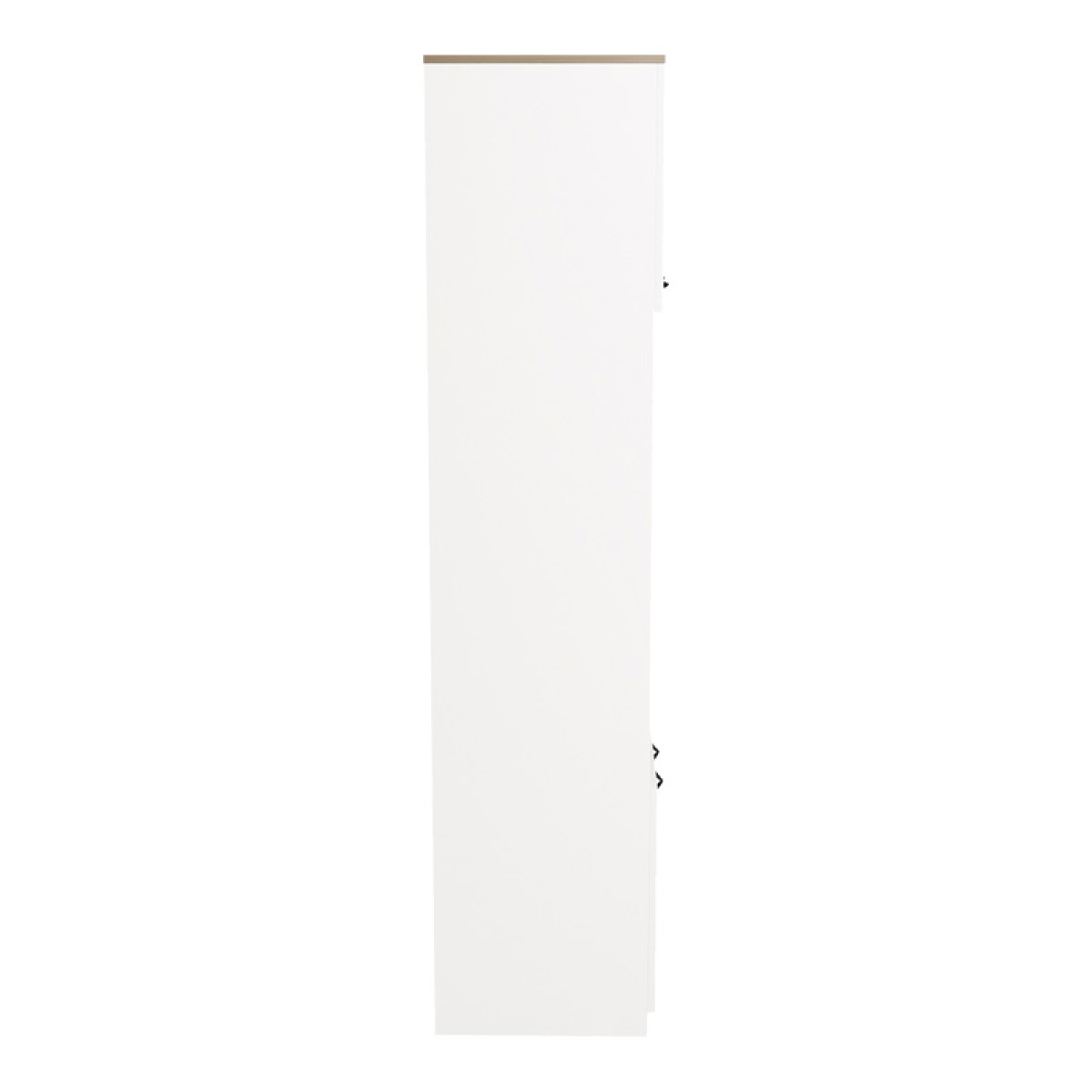 Ντουλάπα κουζίνας Rowan pakoworld σε λευκή-sonoma απόχρωση 60x42x182εκ