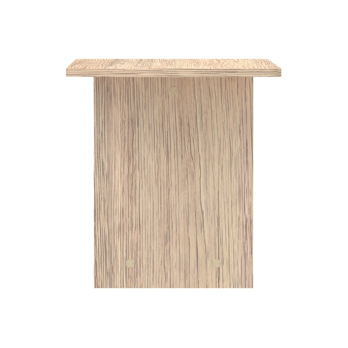 Τραπέζι Kumba pakoworld σε oak απόχρωση 80x40x42εκ