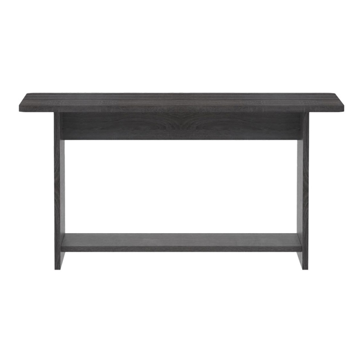 Τραπέζι Kumba pakoworld σε ανθρακί-wenge απόχρωση 80x40x42εκ