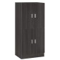 Παπουτσοθήκη-ντουλάπι Felicity pakoworld χρώμα wenge eo 60x32x127εκ