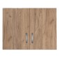 Πατάρι ντουλάπας Zelia pakoworld δίφυλλο oak 79x42x60εκ