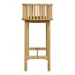 Κονσόλα Nodial pakoworld MDF/Bamboo σε φυσική απόχρωση 120x39x85εκ