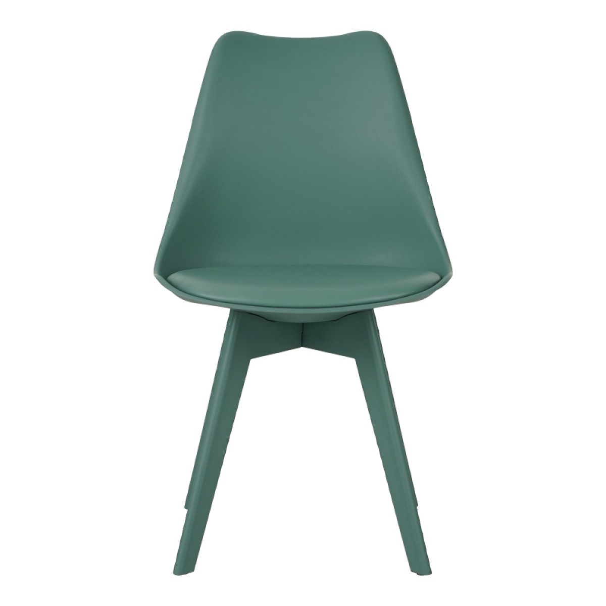 Καρέκλα Gaston I pakoworld PP-PU σε μέντα απόχρωση 48.5x53.5x81.5εκ