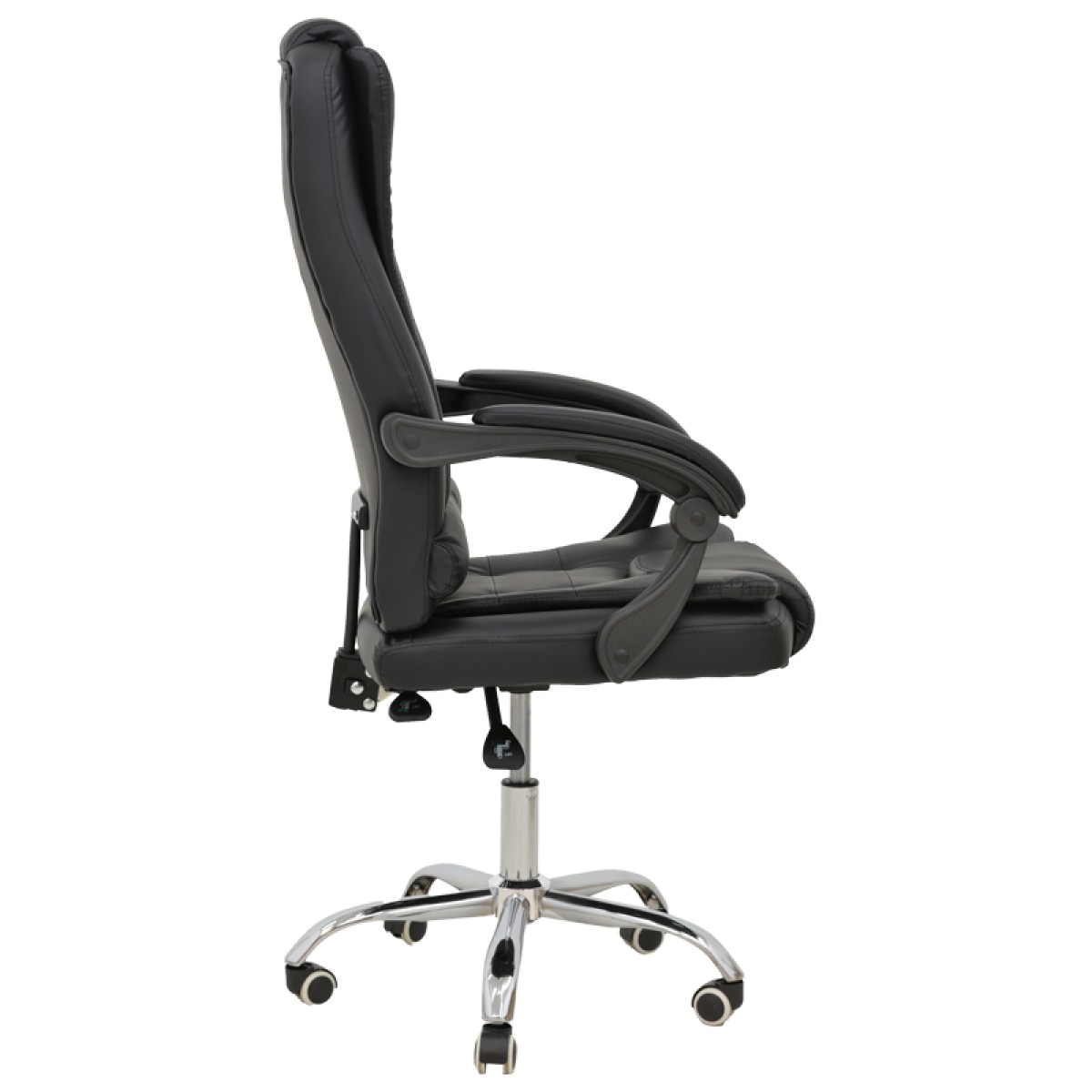 Καρέκλα γραφείου διευθυντή Toronsi pakoworld μαύρο pu 60x68x128εκ Καρέκλα γραφείου διευθυντή Toronsi pakoworld μαύρο pu 60x68x128εκ