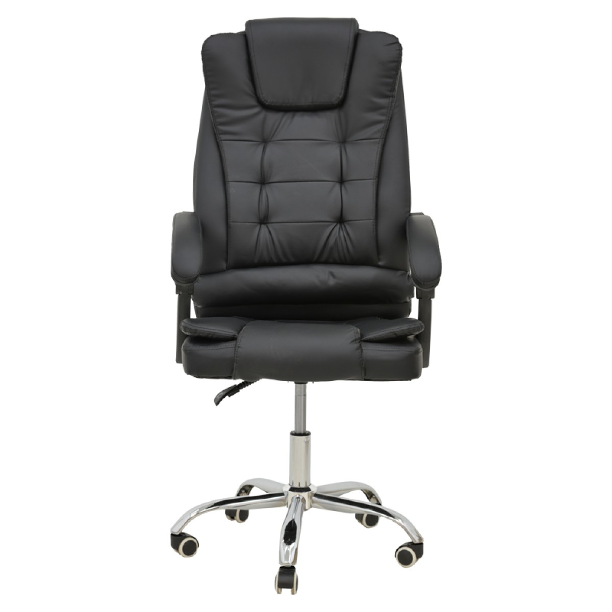 Καρέκλα γραφείου διευθυντή Toronsi pakoworld μαύρο pu 60x68x128εκ Καρέκλα γραφείου διευθυντή Toronsi pakoworld μαύρο pu 60x68x128εκ