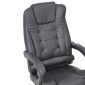 Καρέκλα γραφείου διευθυντή Toronsi pakoworld μαύρο pu 60x68x128εκ Καρέκλα γραφείου διευθυντή Toronsi pakoworld μαύρο pu 60x68x128εκ