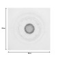 Πίνακας σε καμβά Circled Inart 80x3x80εκ