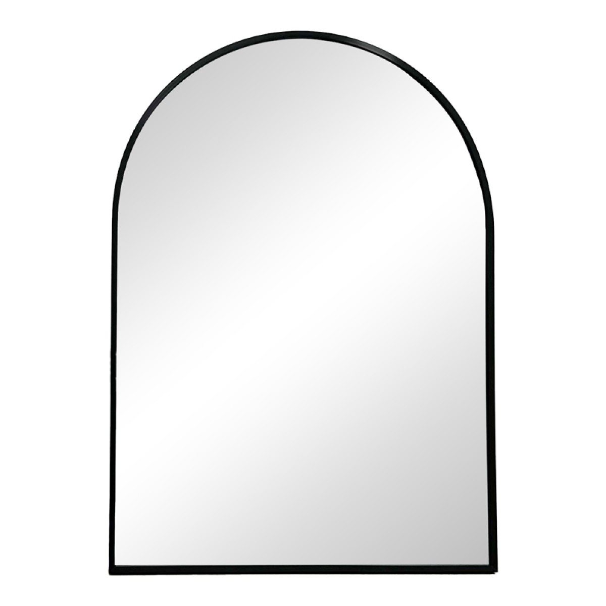 Καθρέπτης Mirrory Inart μαύρο αλουμίνιο 50x2.5x80εκ Καθρέπτης Mirrory Inart μαύρο αλουμίνιο 50x2.5x80εκ