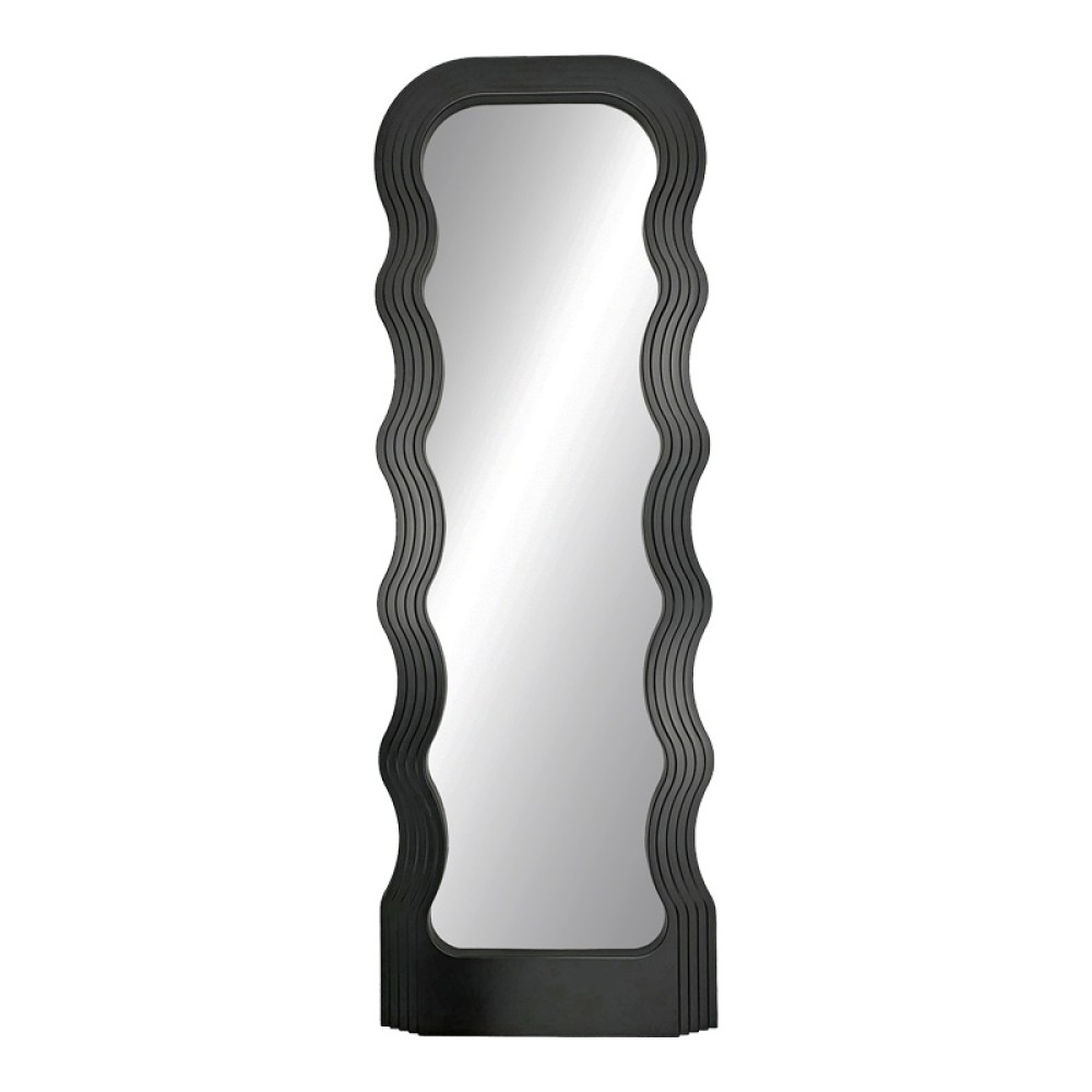 Καθρέπτης Spejo Inart μαύρο PP 50x2.8x147.5εκ