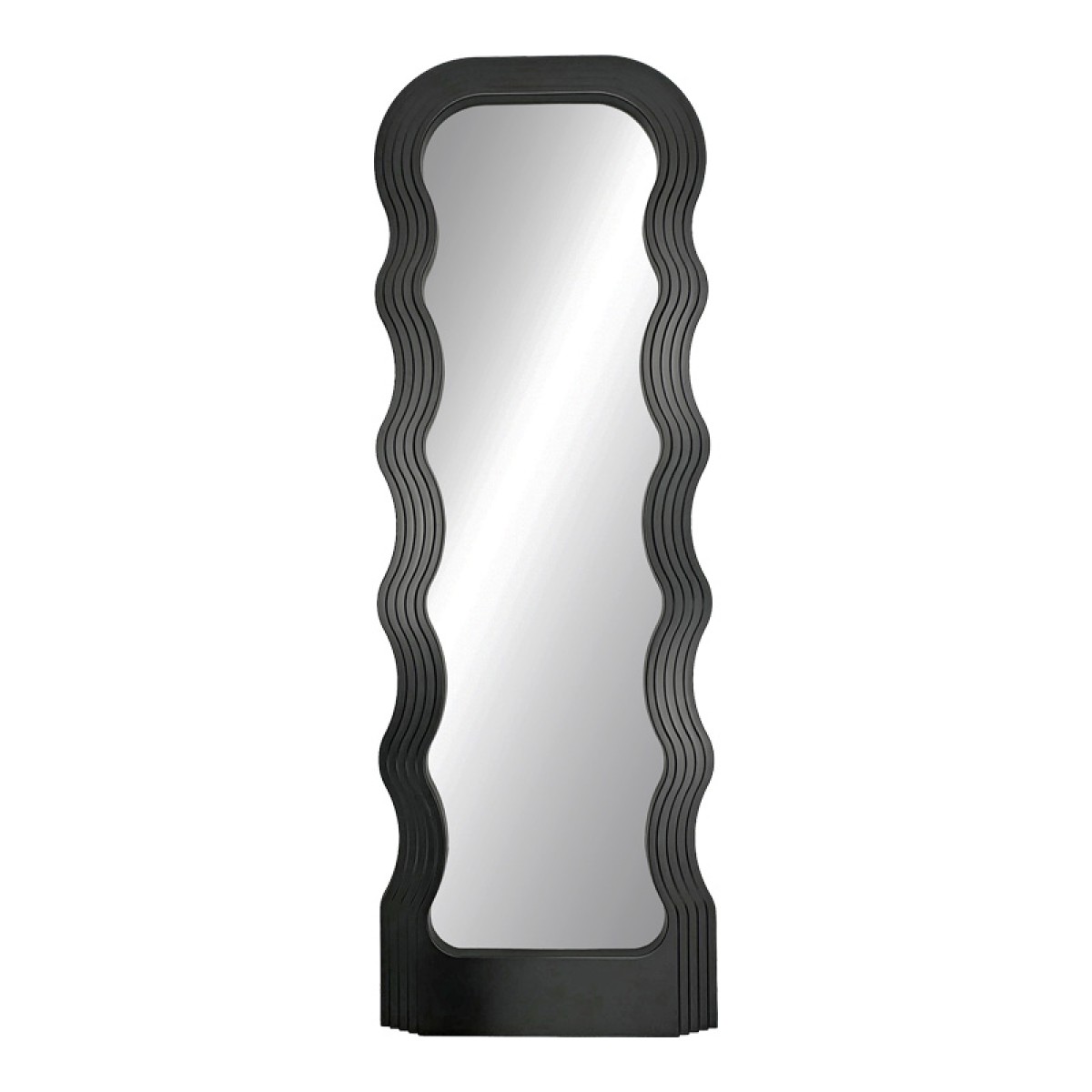 Καθρέπτης Spejo Inart μαύρο PP 50x2.8x147.5εκ