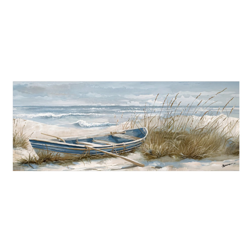 Πίνακας σε καμβά Barcu Inart με πλαίσιο 150x3.5x60εκ