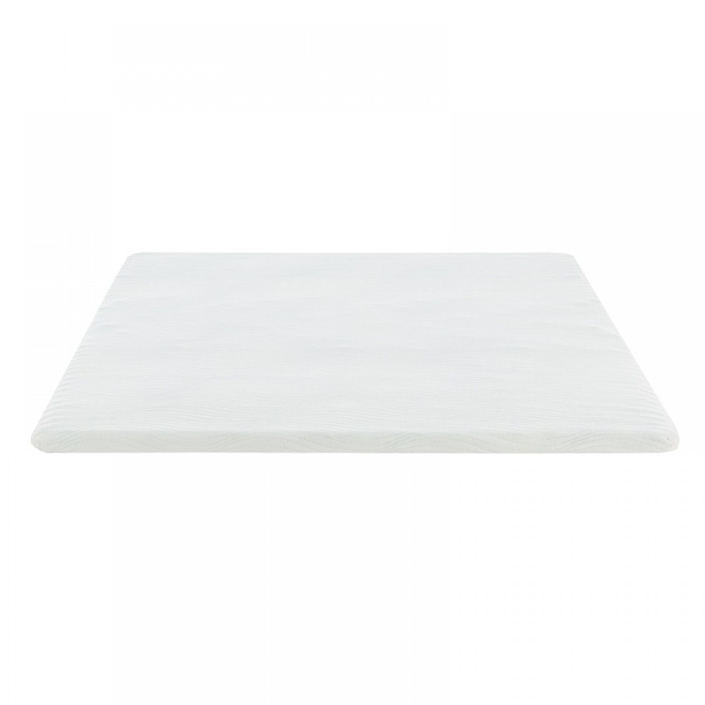 Ανώστρωμα Casmeriane pakoworld roll pack λευκό ύφασμα-memory foam 160x200x5εκ