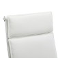 Καρέκλα γραφείου διευθυντη Mavel pakoworld PU λευκό 55x62x100-110εκ