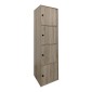 Ντουλάπι-στήλη Gabino pakoworld σε sonoma απόχρωση 40x39x158εκ