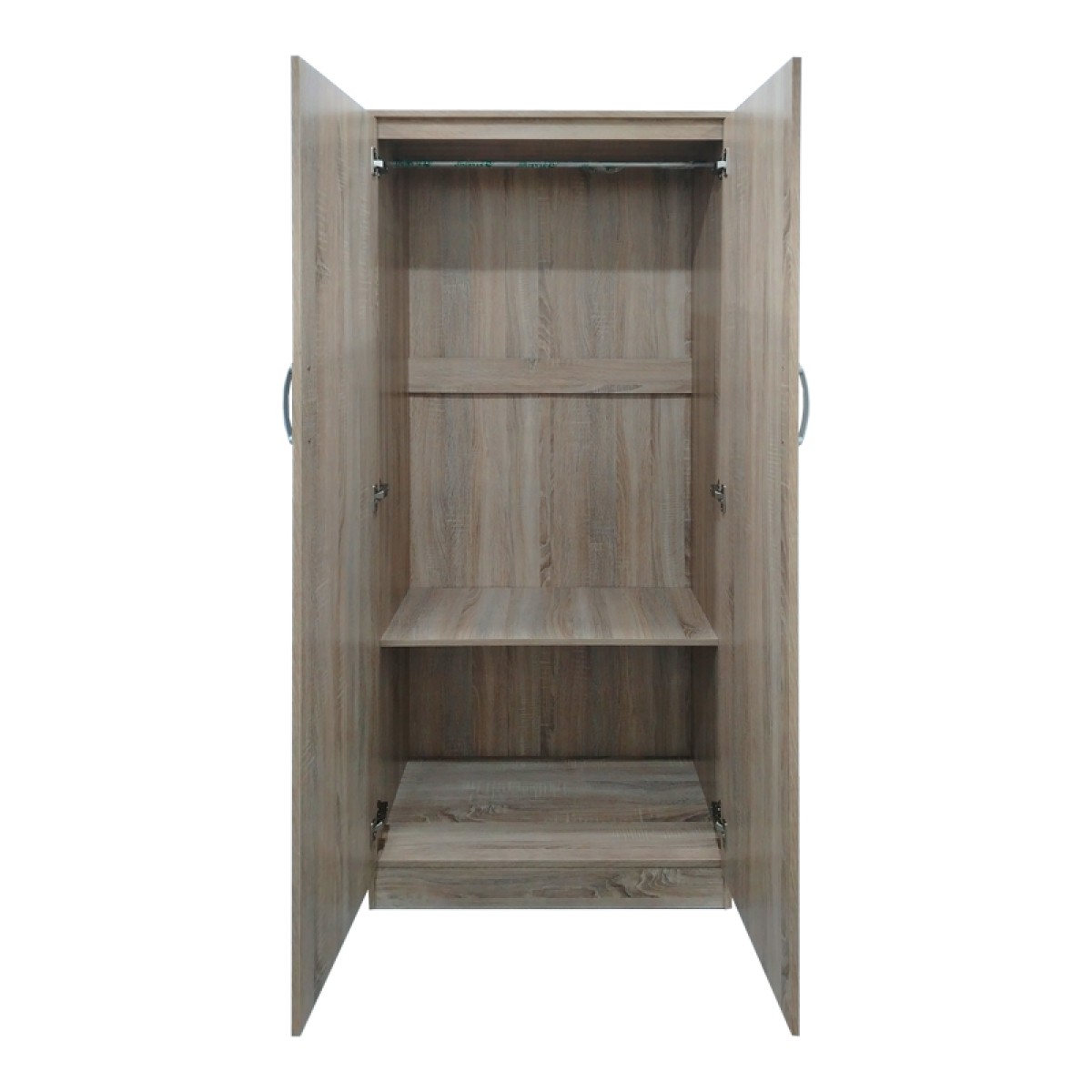 Ντουλάπα δίφυλλη Lego pakoworld σε Sonoma απόχρωση 80x42x180εκ