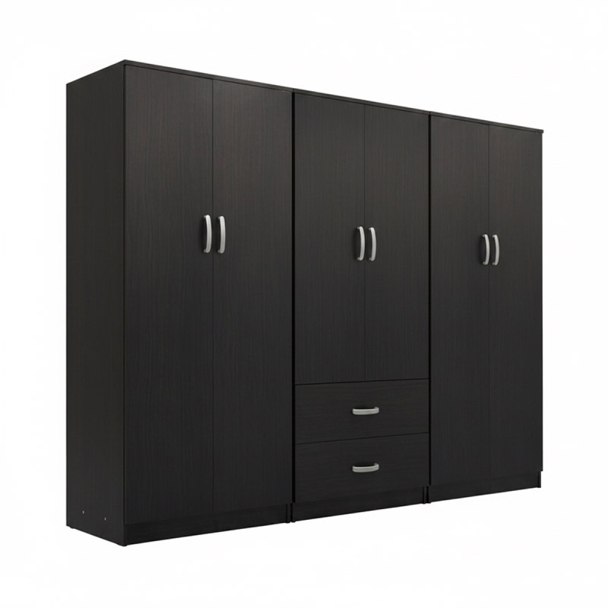 Ντουλάπα εξάφυλλη Lego Ι pakoworld wenge 240x42x180εκ