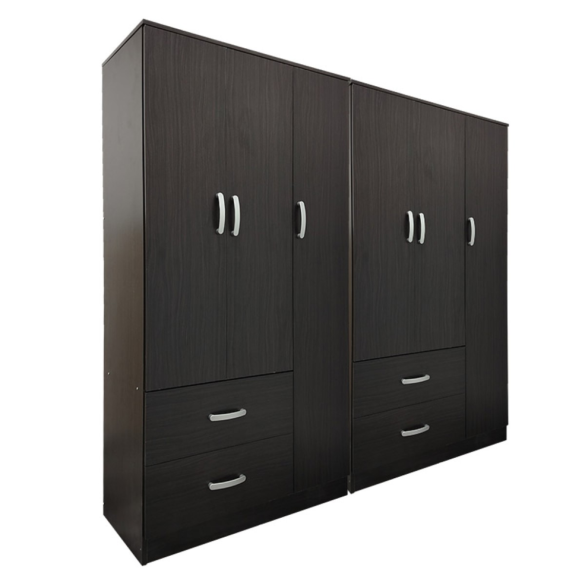 Ντουλάπα εξάφυλλη Lego pakoworld wenge 180x42x180εκ