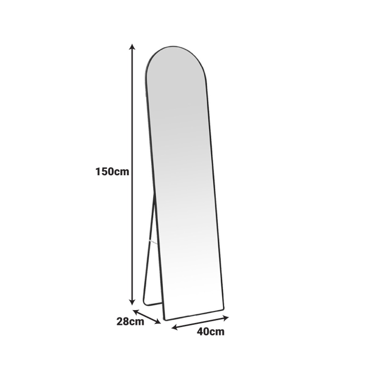 Καθρέπτης Plaza pakoworld αλουμίνιο σε χρυσή απόχρωση 40x28x150εκ Καθρέπτης Plaza pakoworld αλουμίνιο σε χρυσή απόχρωση 40x28x150εκ