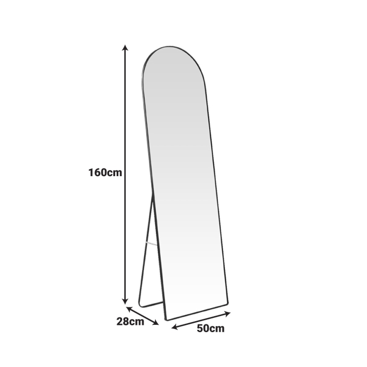Καθρέπτης Plaza I pakoworld αλουμίνιο σε χρυσή απόχρωση 50x28x160εκ Καθρέπτης Plaza I pakoworld αλουμίνιο σε χρυσή απόχρωση 50x28x160εκ