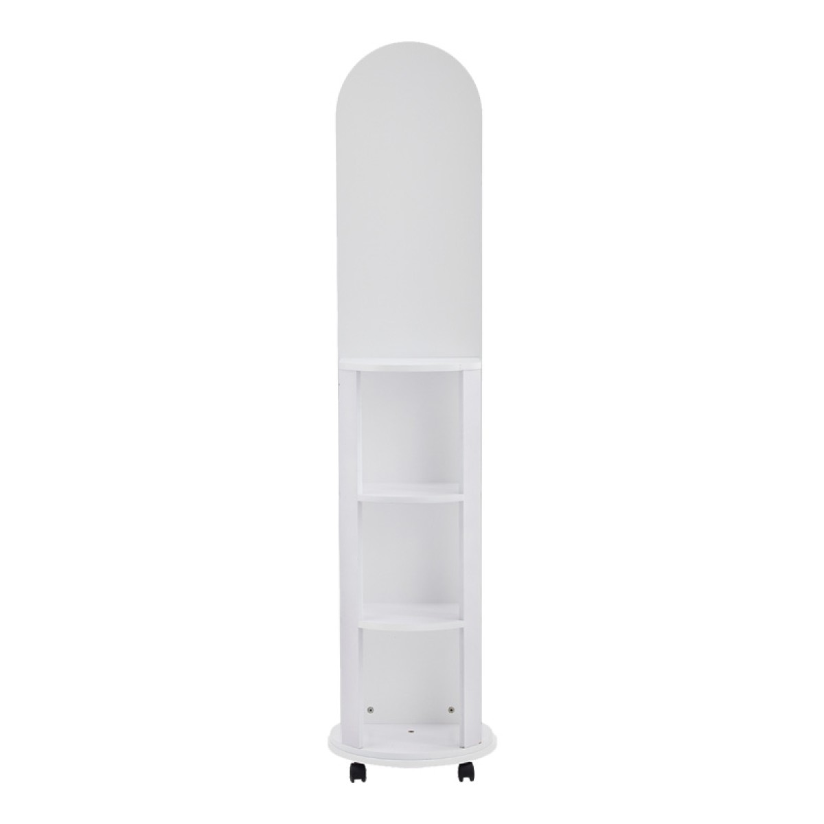 Καθρέπτης τροχήλατος Espero pakoworld mdf με ράφια σε λευκή απόχρωση Φ34x170εκ Καθρέπτης τροχήλατος Espero pakoworld mdf με ράφια σε λευκή απόχρωση Φ34x170εκ