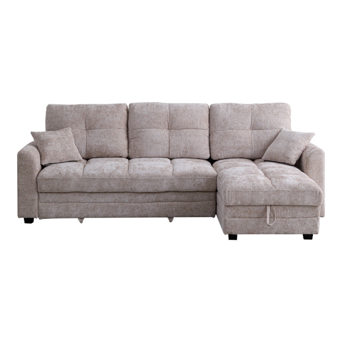 Γωνιακός αναστρέψιμος καναπές κρεβάτι Comfie pakoworld με αποθηκευτικό χώρο μπεζ ύφασμα 260x156x98εκ Γωνιακός αναστρέψιμος καναπές κρεβάτι Comfie pakoworld με αποθηκευτικό χώρο μπεζ ύφασμα 260x156x98εκ