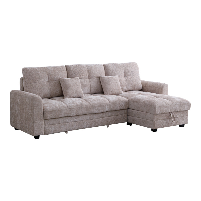 Γωνιακός αναστρέψιμος καναπές κρεβάτι Comfie pakoworld με αποθηκευτικό χώρο μπεζ ύφασμα 260x156x98εκ Γωνιακός αναστρέψιμος καναπές κρεβάτι Comfie pakoworld με αποθηκευτικό χώρο μπεζ ύφασμα 260x156x98εκ