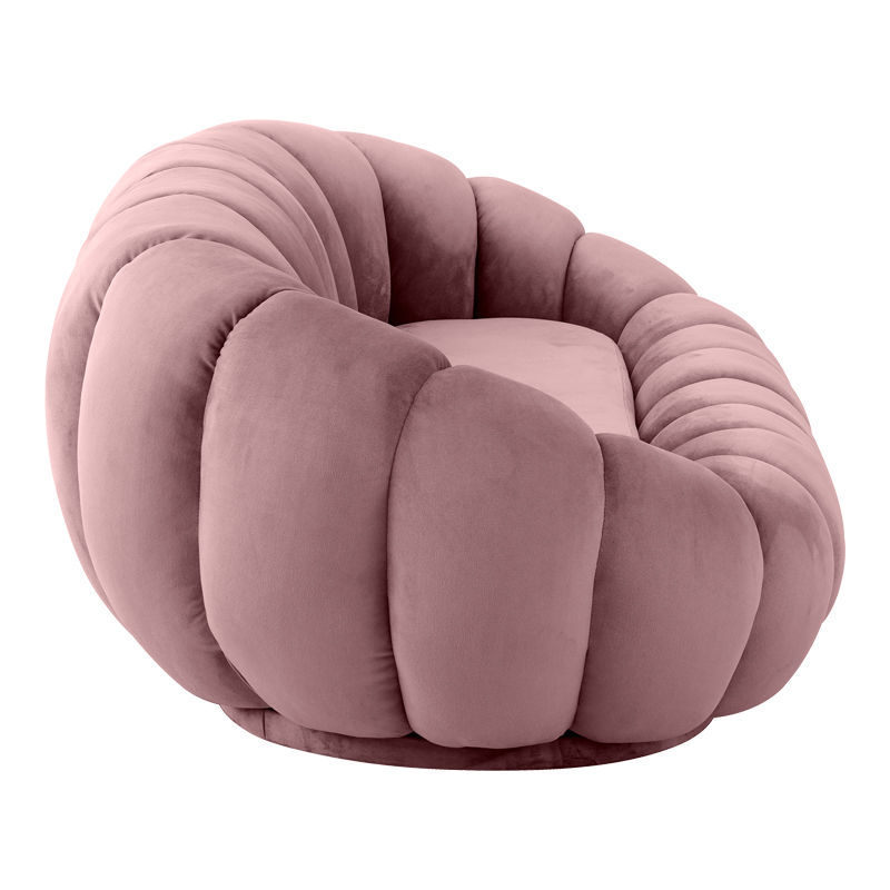 Καναπές Embrace pakoworld βελούδο σε σάπιο μήλο απόχρωση 180x105x65εκ