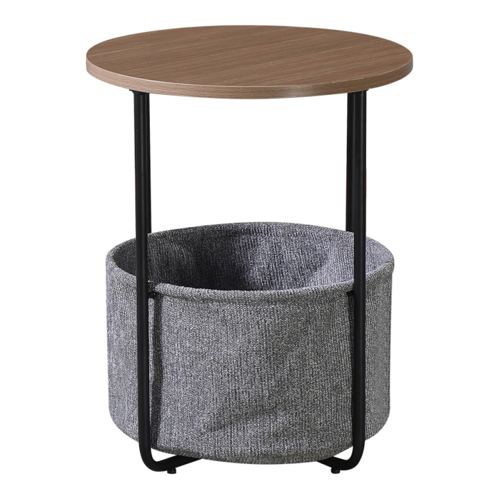 Βοηθητικό τραπέζι Fredami pakoworld sonoma Φ40x50εκ