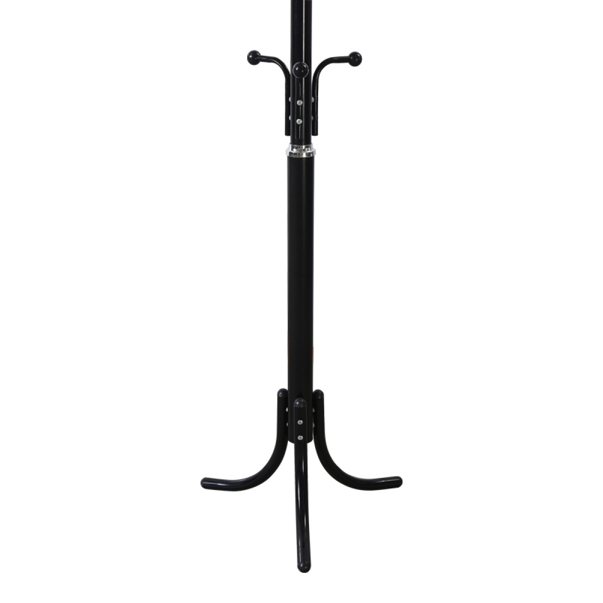 Καλόγερος Mendora pakoworld μέταλλο σε μαύρη απόχρωση 40x40x180εκ