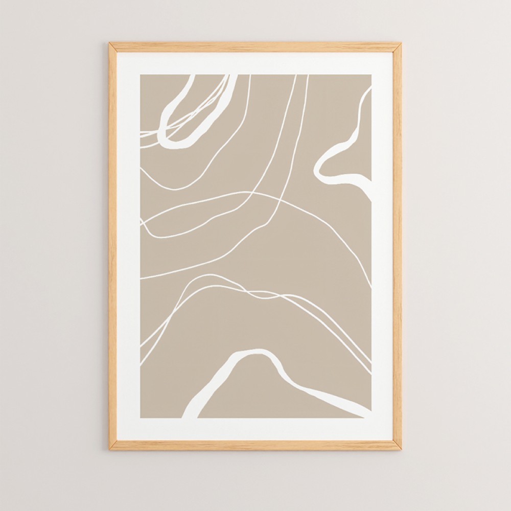 Πίνακας Grito pakoworld με ψηφιακή εκτύπωση και πλαίσιο 33x1.5x48εκ