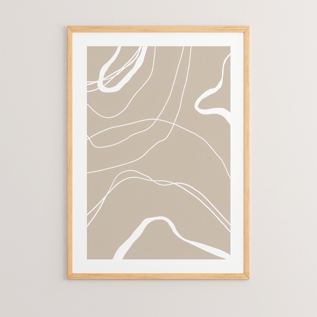 Πίνακας Grito pakoworld με ψηφιακή εκτύπωση και πλαίσιο 33x1.5x48εκ