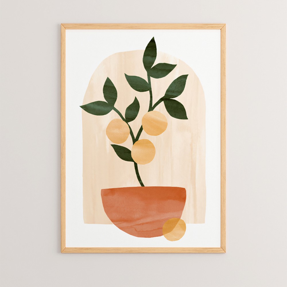 Πίνακας Otoben pakoworld με ψηφιακή εκτύπωση και πλαίσιο 33x1.5x48εκ