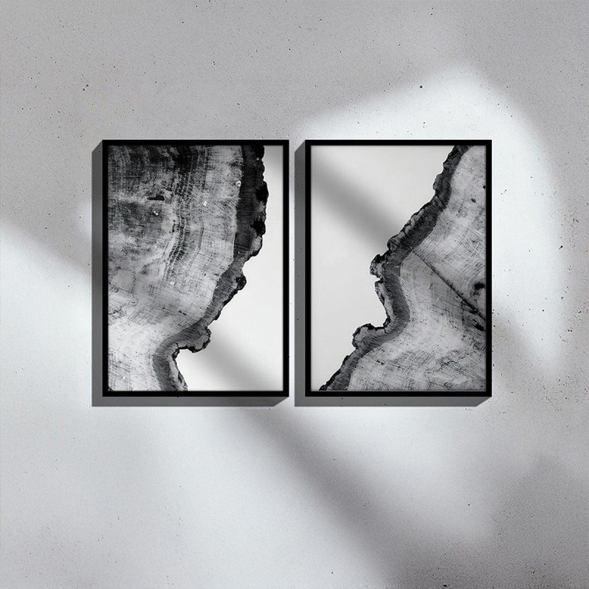 Πίνακας Nepen I pakoworld δίπτυχος με ψηφιακή εκτύπωση και πλαίσιο 33x1.5x48εκ